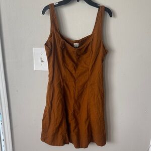 Target Women's Midi Dress - Brown